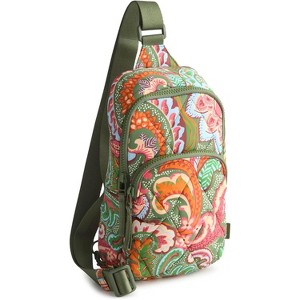 Sling Style Backpack, Lightweight Crossbody Bag with Adjustable Strap, Compact Hands-Free Daypack - 1 of 4