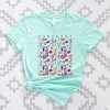 Simply Sage Market Women's Sunshine State of Mind Flowers Short Sleeve Graphic Tee - 3 of 4