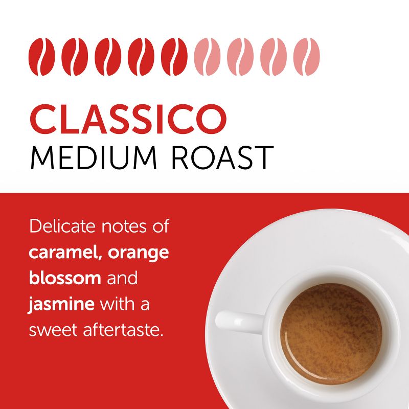 Illy Classico Medium Roast Whole Bean Coffee - 8.8oz, 3 of 12
