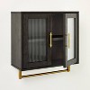 Reeded Glass Bathroom Wall Cabinet - Hearth & Hand™ with Magnolia - 4 of 4