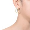 Guili Sterling Silver Gold Plated Drop Earrings with Genuine Freshwater Round Pearls, Designed for a Delicate and Refined Appearance - 3 of 3