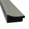 19" x 53" Non-Beveled Waveline Silver Narrow Full Length on The Door Mirror - Amanti Art: Hangs on Wall or Door - 2 of 4