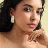 SOHI Women's California Gold Casual Stud Earrings - 3 of 4