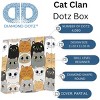 DIAMOND DOTZ, DOTZ Box Cat Clan Diamond Art Painting Kit 11" X 11" - 3 of 4