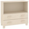 vidaXL Sideboard HAMAR Honey Brown 33.5 in.x13.8 in.x31.5 in. Solid Wood Pine - 2 of 4