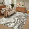 Modern Abstract Large Area Rug 9x12 Washable Rugs For Living Room Stain Resistant Throw Carpet With Non-Slip Backing For Bedroom Nursery Apartment - 3 of 4