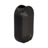 Sagebrook Home Oval Ridge Ceramic Vase Contemporary Vase for Home or Office Decorative - 3 of 4