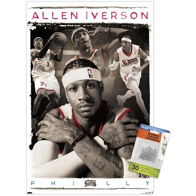 Trends International Allen Iverson - Collage Unframed Wall Poster Prints