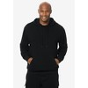 KingSize Men's Big & Tall French Terry Hoodie - 4 of 4