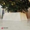 Tree Nest Contemporary Square Canvas Christmas Tree Collar - 3 of 4