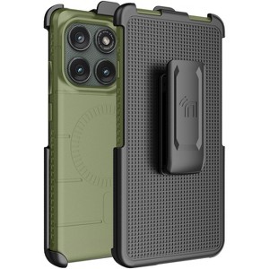 Nakedcellphone Combo for Motorola Edge 2025 Phone - Case and Holster Belt Clip (Compatible with MagSafe) - 1 of 4