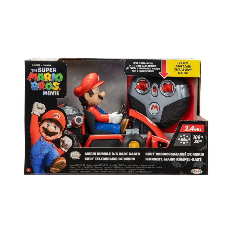 Nintendo The Super Mario Bros. Movie Rumble R/C Kart Racer, 3 of 7