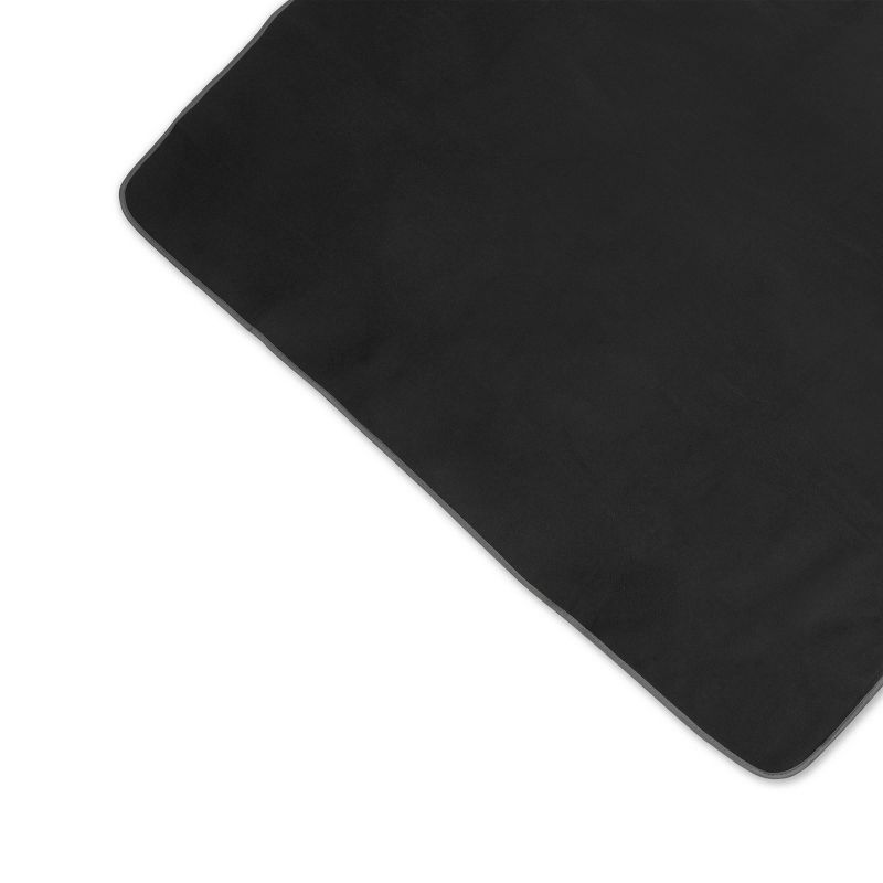 NCAA Arkansas Razorbacks Blanket Tote Outdoor Picnic Blanket - Black, 4 of 6