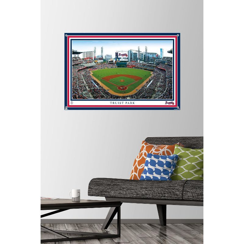 Trends International MLB Atlanta Braves - Truist Park 22 Unframed Wall Poster Prints, 2 of 7
