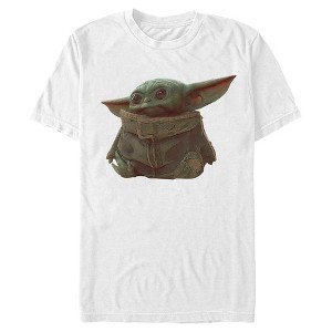 Men's Star Wars The Mandalorian The Child Portrait T-Shirt - 1 of 4