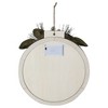 Northlight 12" Lighted Wooden "Merry Christmas" Round Christmas Wall Decoration - 4 of 4