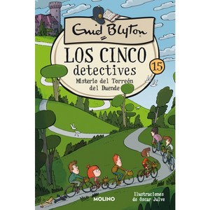 Misterio del Torreón del Duende / The Mystery of the Banshee Towers - (Los Cinco Detectives) by  Enid Blyton (Hardcover) - 1 of 1