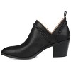 Journee Collection Womens Sophie Pull On Stacked Heel Booties - 2 of 4