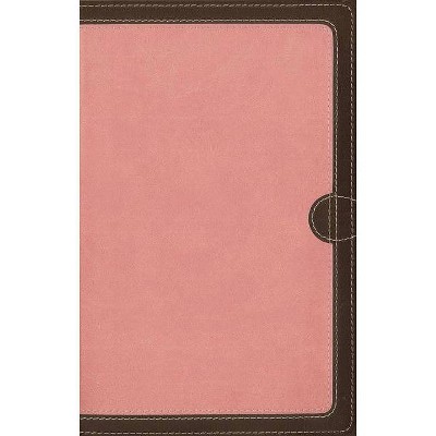 NIV, Thinline Bible, Imitation Leather, Pink, Red Letter Edition - by  Zondervan (Leather Bound)