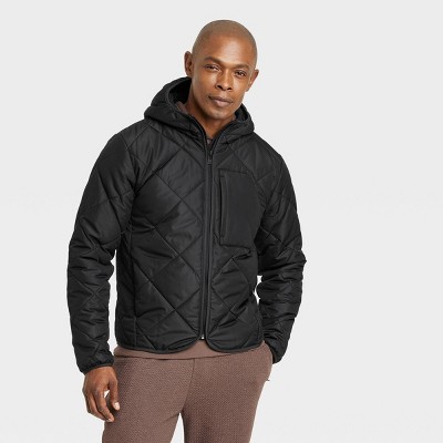 Men's Lightweight Quilted Jacket - All In Motion™ Black M : Target