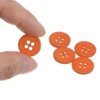Unique Bargains Resin Craft Snap Round Flat 4-Hole Sewing Buttons 50 Pcs - 4 of 4