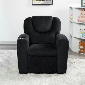Home Imports Emporium Kids Recliner Chair with Footrest & Cupholders - 1 of 4