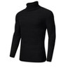 Mens Turtleneck Sweaters Long Sleeve Slim Fit Ribbed Knit Thermal Pullover Sweater - 2 of 4