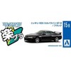 Aoshima: 1/32 The Snap Kit Nissan R33 Skyline GT-R (Black) Scale Model Kit #15 - 2 of 4