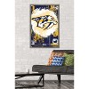 Trends International NHL Nashville Predators - Maximalist Logo 23 Framed Wall Poster Prints - 2 of 4