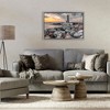 Stupell Industries Lighthouse Bay at Sunset Floating Frame Canvas Art, Gray, 25" x 17" - 3 of 4
