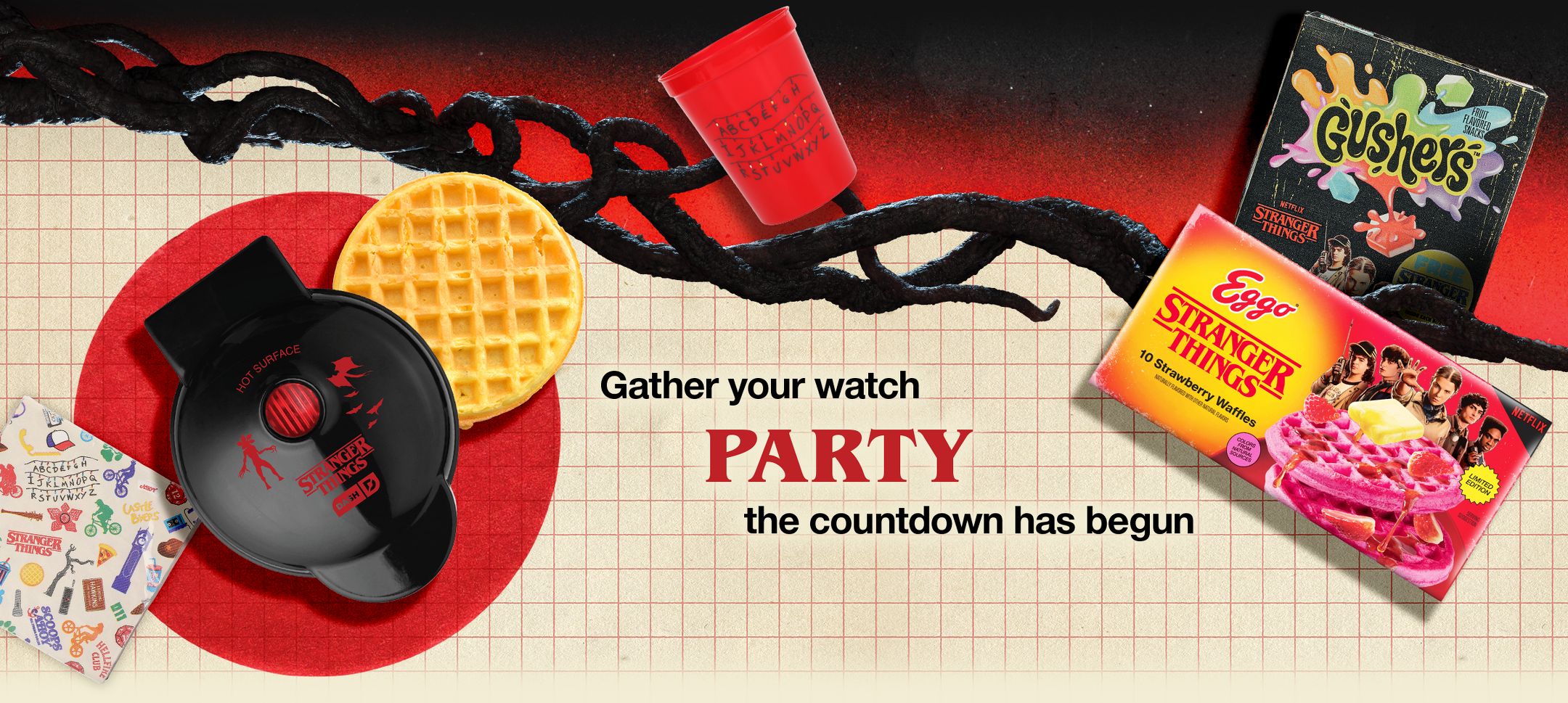 Gather your watch PARTY the countdown has begun