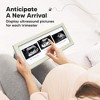 KeaBabies Trio Baby Sonogram Picture Frame, Baby Ultrasound Picture Frames for Baby Nursery, Mom to Be Gifts - 3 of 4