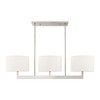 Livex Lighting Hayworth 3 - Light Chandelier in  Brushed Nickel - 2 of 4
