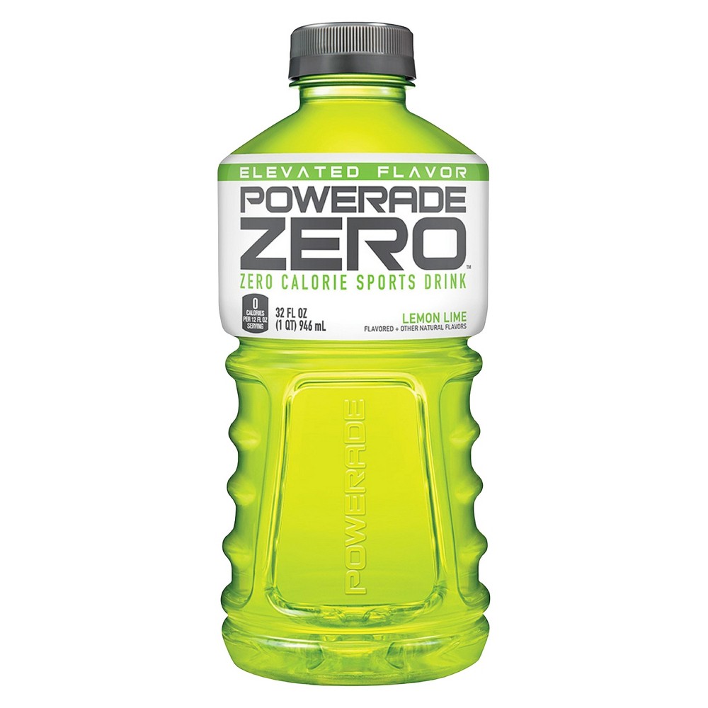 UPC 049000054378 product image for Powerade Zero Lemon Lime Sports Drink - 32 fl oz Bottle | upcitemdb.com