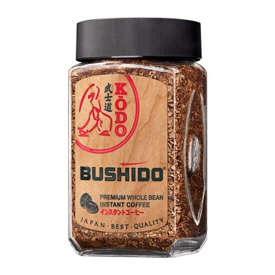 Bushido Kodo Instant Coffee Jar 3.35oz/95g