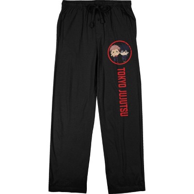 Jujutsu Kaisen Tokyo Jujutsu Adult Black Pajama Pants