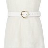 INSPIRE CHIC Women's Solid Color Heart-Shaped Buckle with Beads Belts - 4 of 4