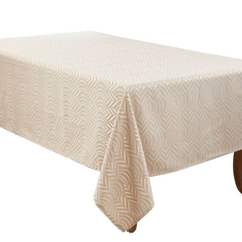 Saro Lifestyle Exquisite Jacquard Design Tablecloth, 1 of 3