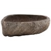vidaXL Basin River Stone Oval 18.1 inches -20.5 inches - 4 of 4