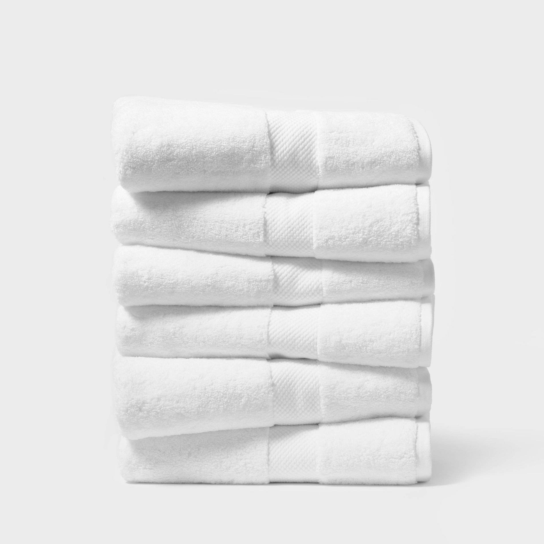 Threshold™ 6 Pack Performance Plus Bath Towel White