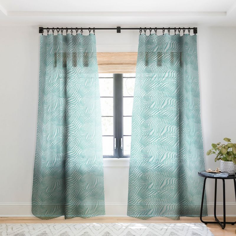 Wagner Campelo Dune Dots 5 Single Panel Sheer Window Curtain - Deny Designs, 1 of 7
