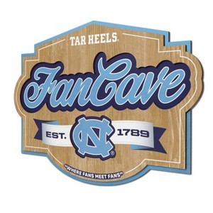 NCAA North Carolina Tar Heels Fan Cave Sign - 1 of 4