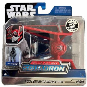 Star Wars Micro Galaxy Squadron Royal Guard TIE Interceptor 3 inch Light Armor Class Vehicle with Accessories - 1 of 4
