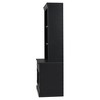 Sapphtopaz Modern Bookcase with Open Shelves, Display Storage Bookshelf for Living Room, Home Office - 2 of 4