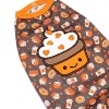 The Worthy Dog Pumpkin Spice Tee - Brown - XS - image 3 of 3