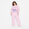 Women's My Melody and Kuromi Graphic Sweatshirt - Pink - image 3 of 3