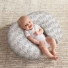 Boppy Original Feeding and Infant Support Pillow - Gray Cable Stitch - image 2 of 4