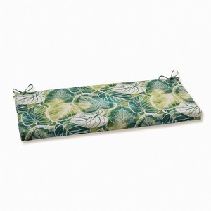 Key Cove Lagoon Outdoor Seat Cushion - Green - Pillow Perfect - 1 of 4