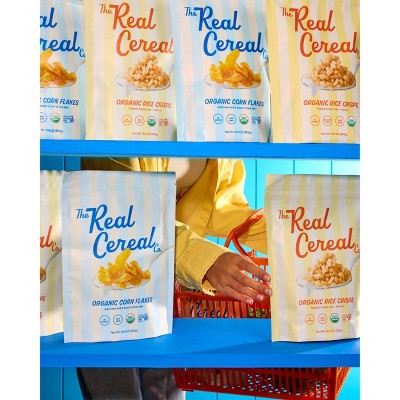 The Real Cereal Company Organic Corn Flakes Breakfast Cereal - 8.4oz