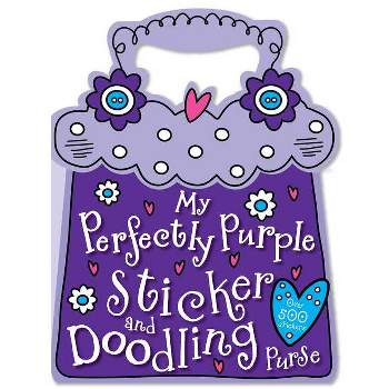 My Perfectly Purple Sticker and Doodling Purse - by  Make Believe Ideas (Paperback)